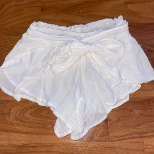 Blue Life White Tie Short
